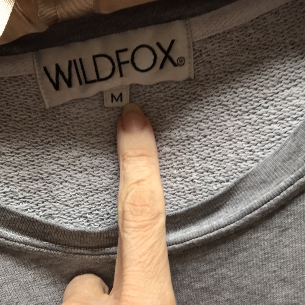 SUPER HTF LADIES WILDFOX TEDDY BEAR SWEATS… - Picture 5 of 7